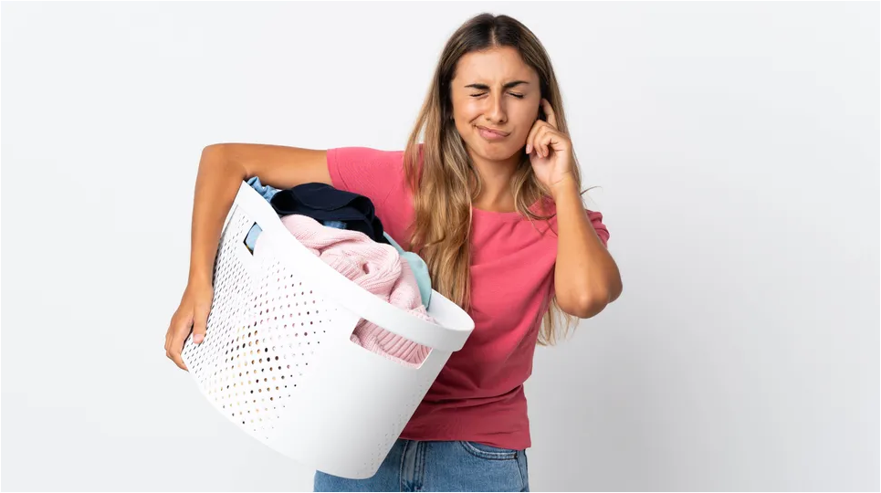 نویز و شدت صدای لباسشویی